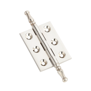 2300 (Pair of) Brass Hinge with Steeple Finials
