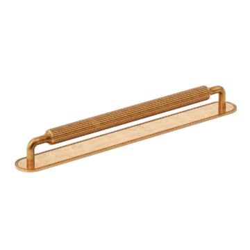 Barwick Ridged Appliance Pull with Backplate