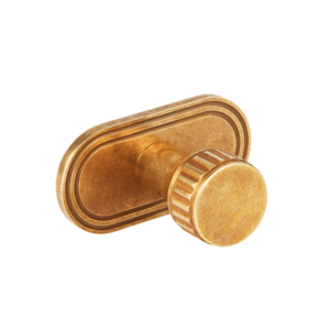 Barwick Ridged Robe Hook with Backplate
