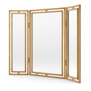 Claremont Panelled Dressing Table Mirror