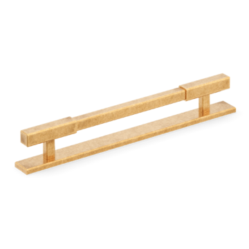 Digbeth Plain Cabinet Handle with Backplate