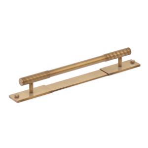 MIX Straight Knurled Pull Handle & Backplate
