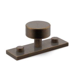 MIX Plain Cabinet Knob & Backplate