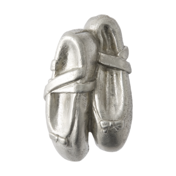 Whimsical Ballet Shoes Bronze Cabinet Knob