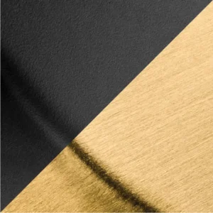 Estate Split Satin Black And Satin Brass