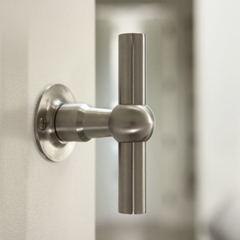 Formani T-Knob Lever in Satin Stainless Steel