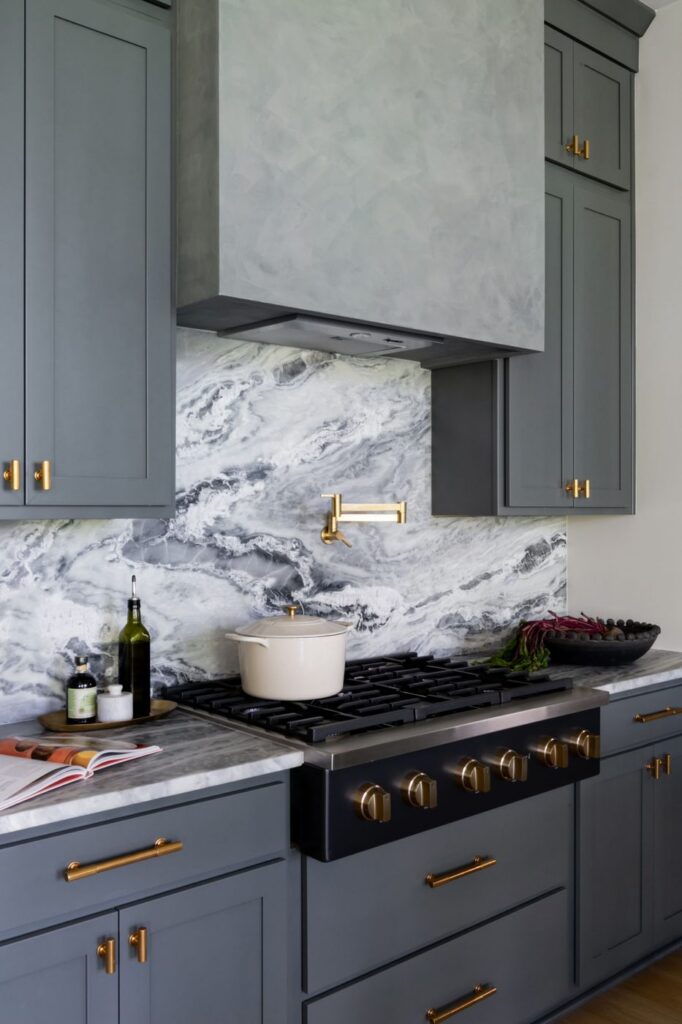 Armac Martin Bar pull in Antique Brass — Kitchen