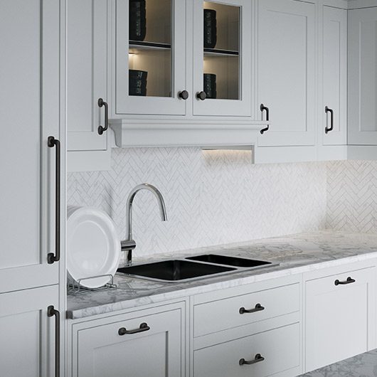 Ashley Norton Appliance pull in Black — Kitchen