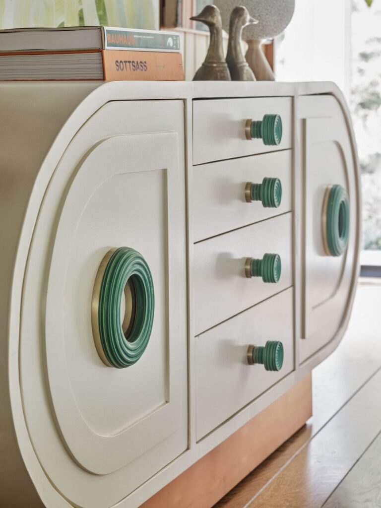 Nest Studio Collection Decorative Pull in Ceramic — Living Room
