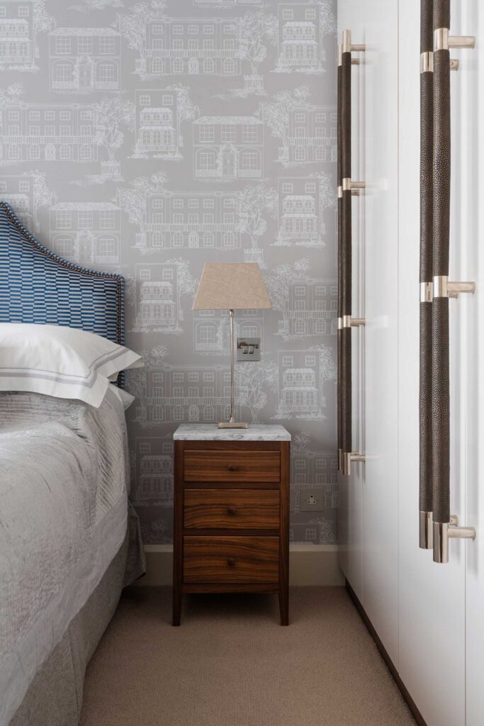 Turnstyle Designs Bar pull in Leather — Bedroom & Closet