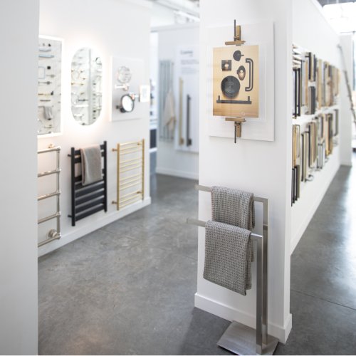 Inside the Bradford Hardware showroom