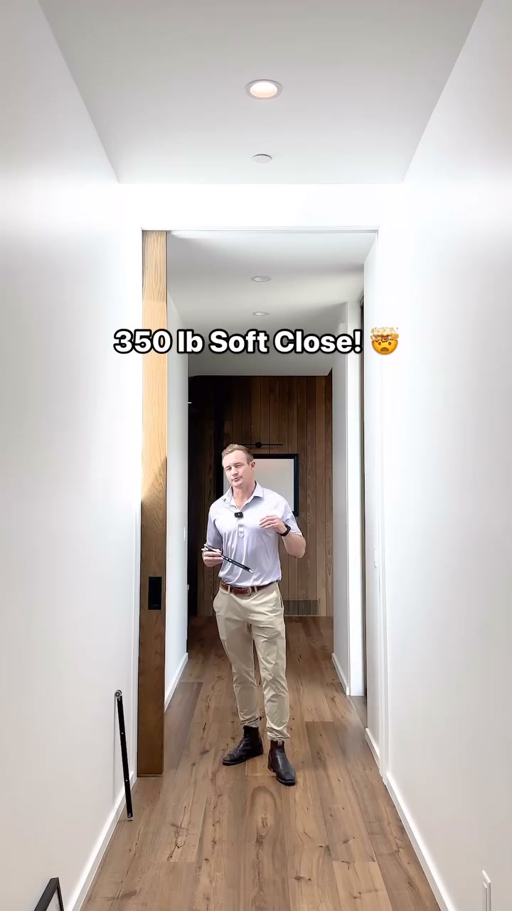 SofStop, the soft-close mechanism from Cavity Sliders.