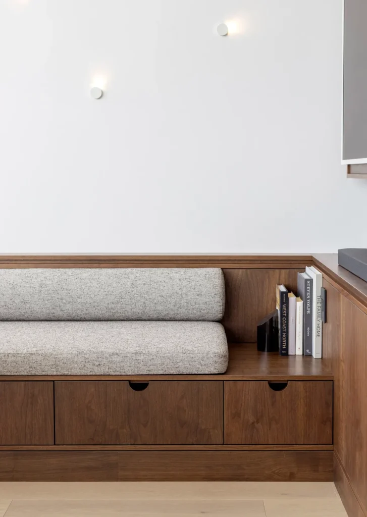 Cambie Street Penthouse — built-in bench